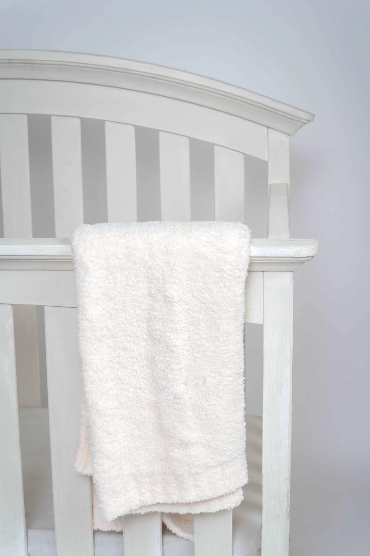 Sea Salt Cable Knit Toddler Blanket