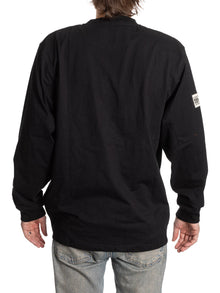 Retro Vancouver Canucks Long Sleeve Henley