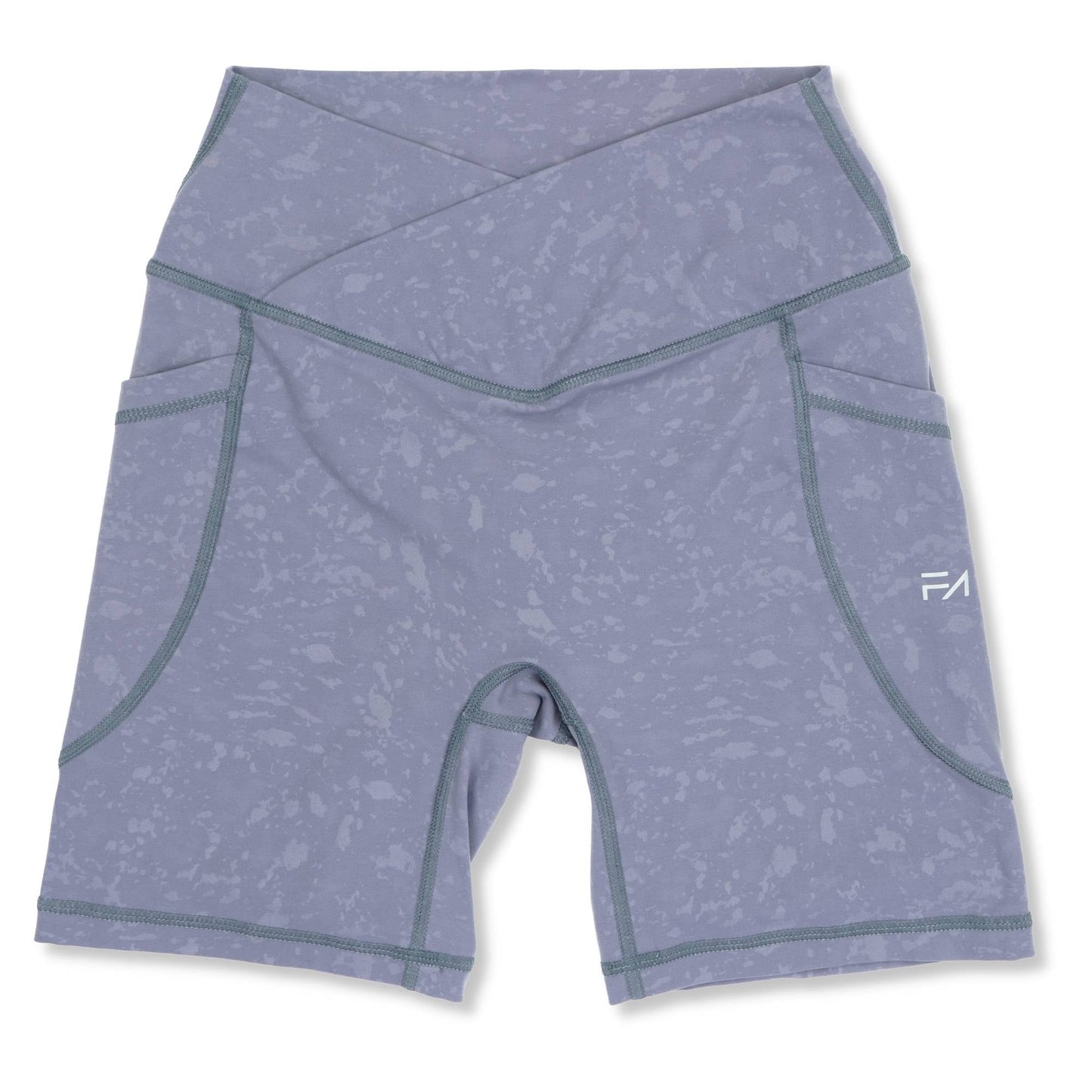 Shorts de sport Carbon lilas (5")
