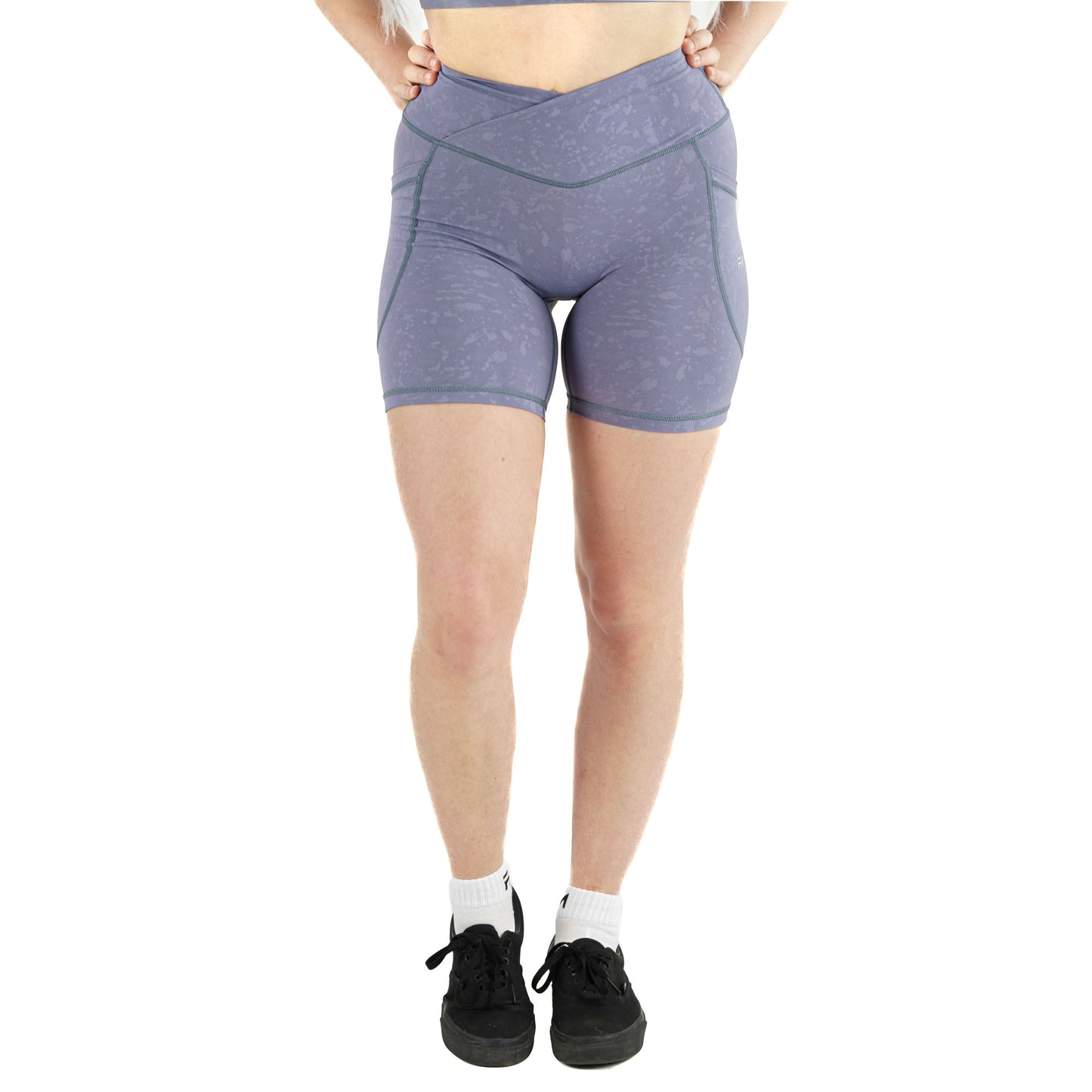 Shorts de sport Carbon lilas (5")