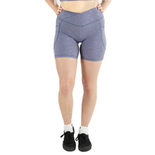 Shorts de sport Carbon lilas (5")