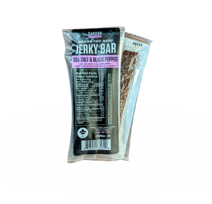 Sea Salt & Black Pepper Grass-Fed Beef Jerky Bars