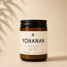 Bougie de soja YOHANAN fruits confits