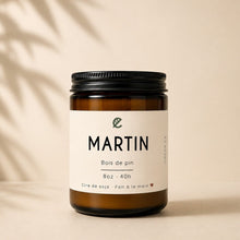 Bougie de soya MARTIN pin sylvestre