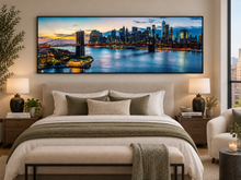 Cities Skylines-Pont au coucher du soleil (New York)-Art mural
