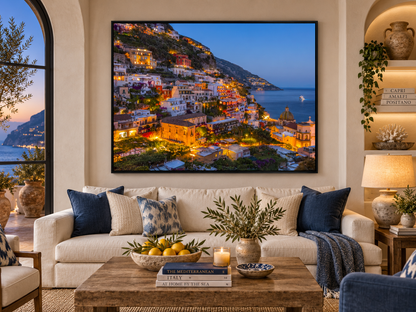 Vibrant Amalfi Coast - Canvas Print-Skyline
