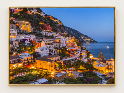 Vibrant Amalfi Coast - Canvas Print-Skyline