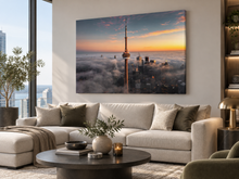 Wall Art "Like a Sword" — Toronto CN Tower Canvas by Steve Zhang