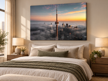 Wall Art "Like a Sword" — Toronto CN Tower Canvas by Steve Zhang