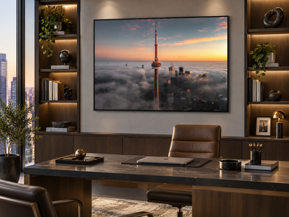 Wall Art "Like a Sword" — Toronto CN Tower Canvas by Steve Zhang