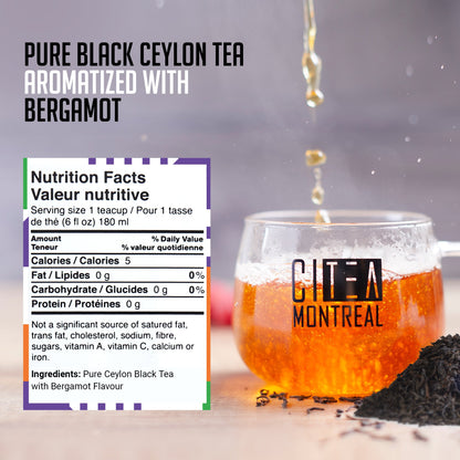 Lot de deux thés en vrac Earl Grey - 200g