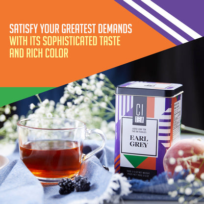 Thé Earl Grey en vrac - 100g