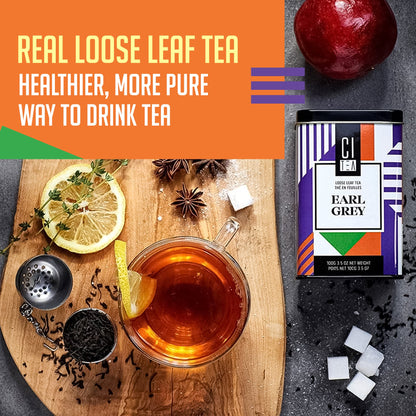 Thé Earl Grey en vrac - 100g