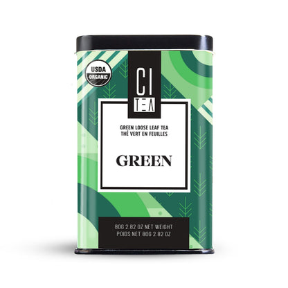 Thé vert biologique en vrac 80g