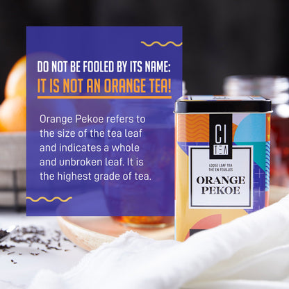 Thé noir en vrac Orange Pekoe