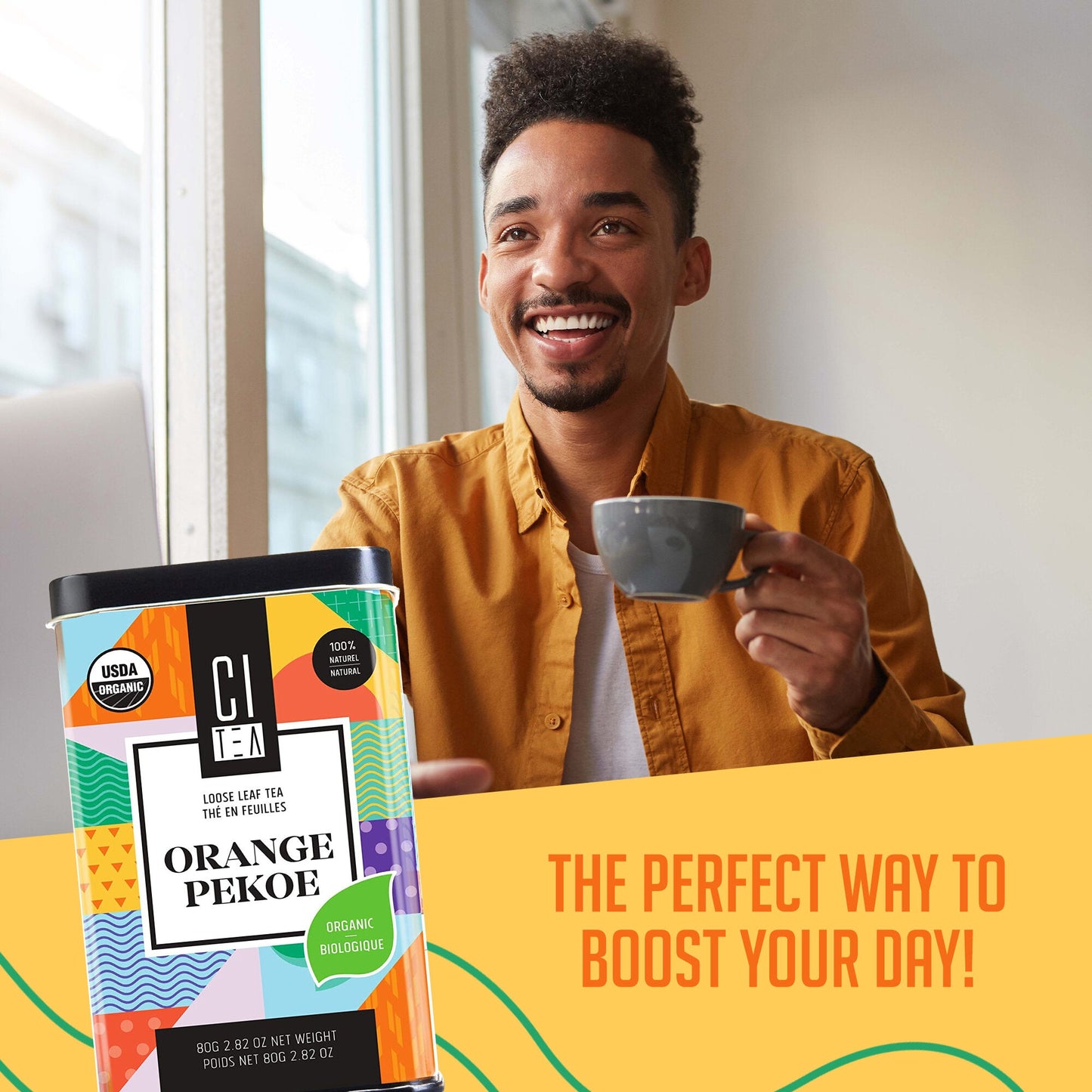 Thé noir en vrac Orange Pekoe biologique