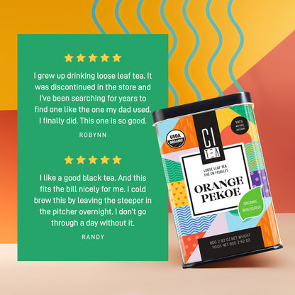 Thé noir en vrac Orange Pekoe biologique