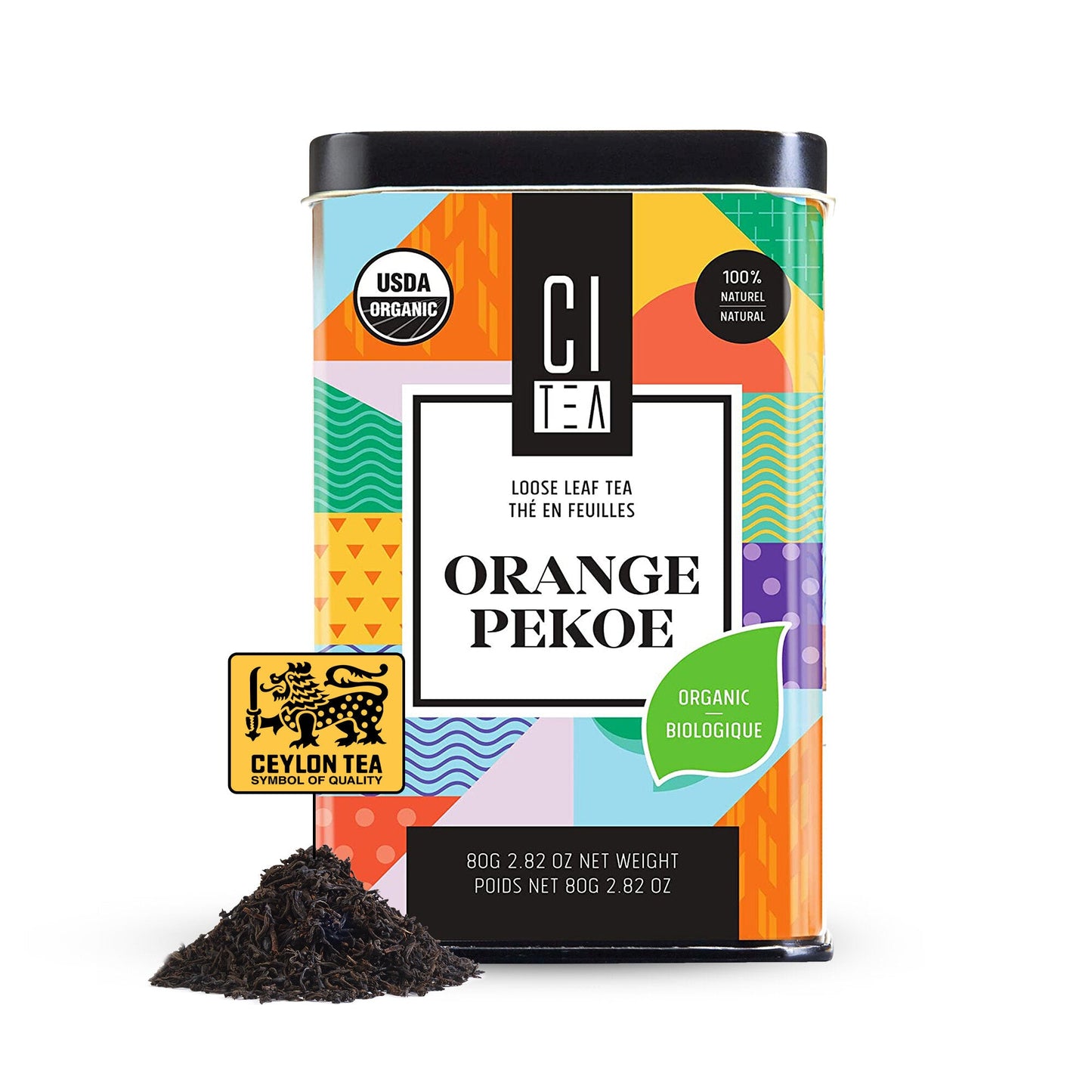 Thé noir en vrac Orange Pekoe biologique