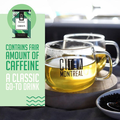 Thé Vert Bio en Vrac avec Infuseur à Thé - 80g