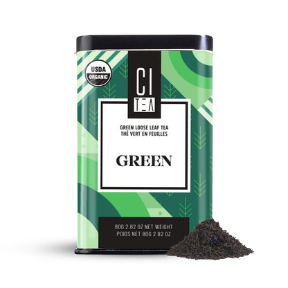 Thé Vert Bio en Vrac avec Infuseur à Thé - 80g