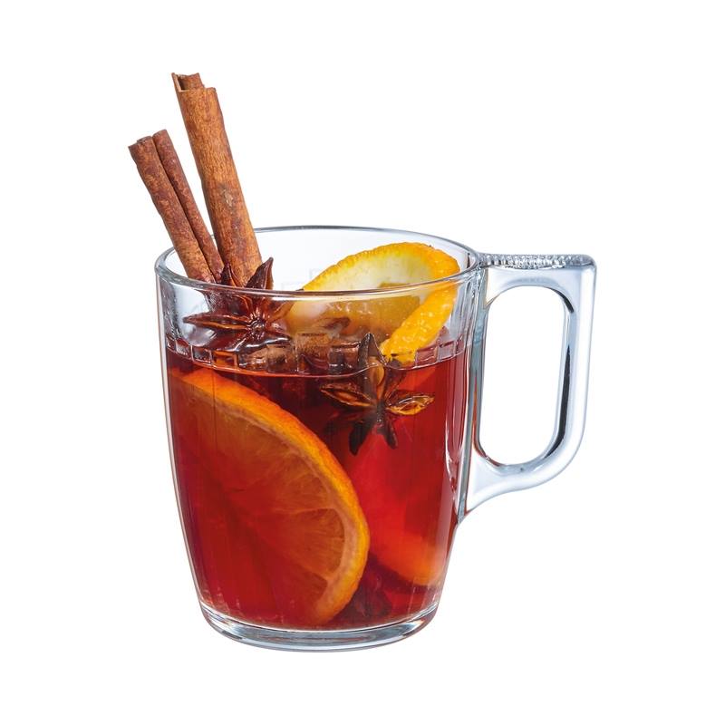 Nuevo ensemble de 6 tasses transparentes de 24 cl - Luminarc