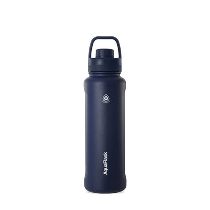 Bouteille d'eau en acier inoxydable AquaFlask 1080 ml (40 oz) avec bouchon sport – Chaud et froid, anti-fuite, sans BPA