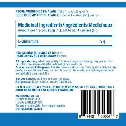 Confident Sports GLUTAMINE, 450g