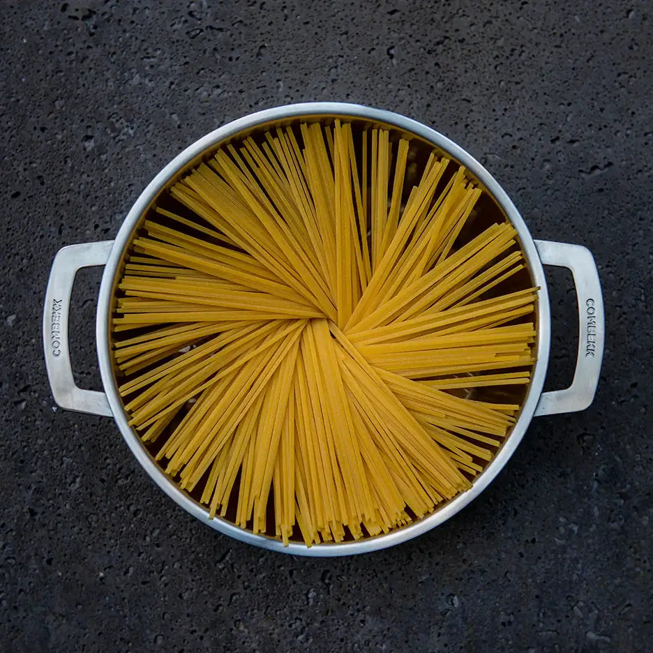 COMBEKK | SET DE 4 USTENSILES DE CUISINE EN ACIER INOXYDABLE