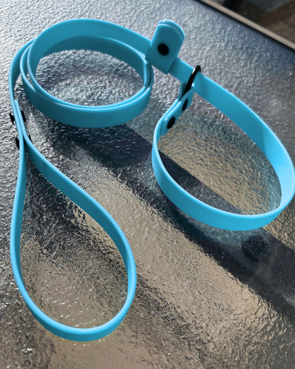 Laisse lasso en Biothane pour chien - Fabriquée à la main au Québec