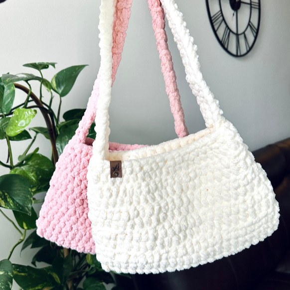 Crochet Chunky Cloud Bag Pattern PDF Download Beginner Friendly