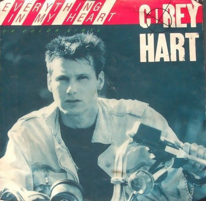 Corey Hart – Everything In My Heart - Single 7" - 1985 VINYLE ROUGE !