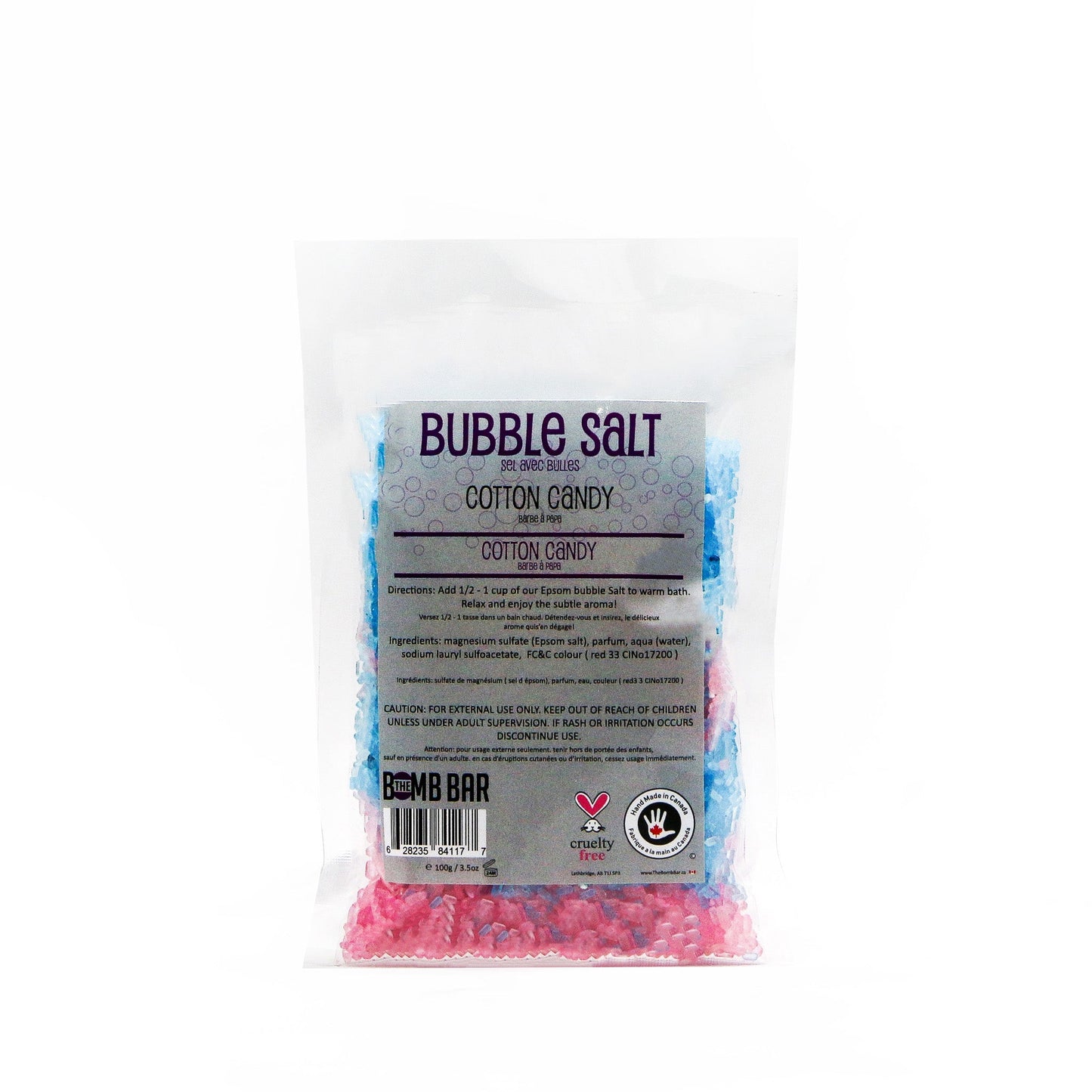 Bubble Salt Soak with Epsom Salt