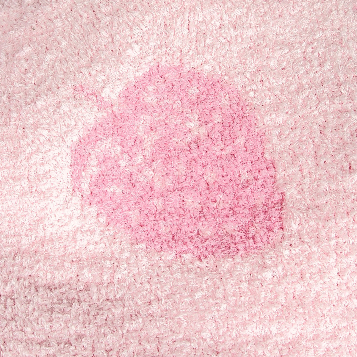 Doudou imprimé fraises barbe à papa