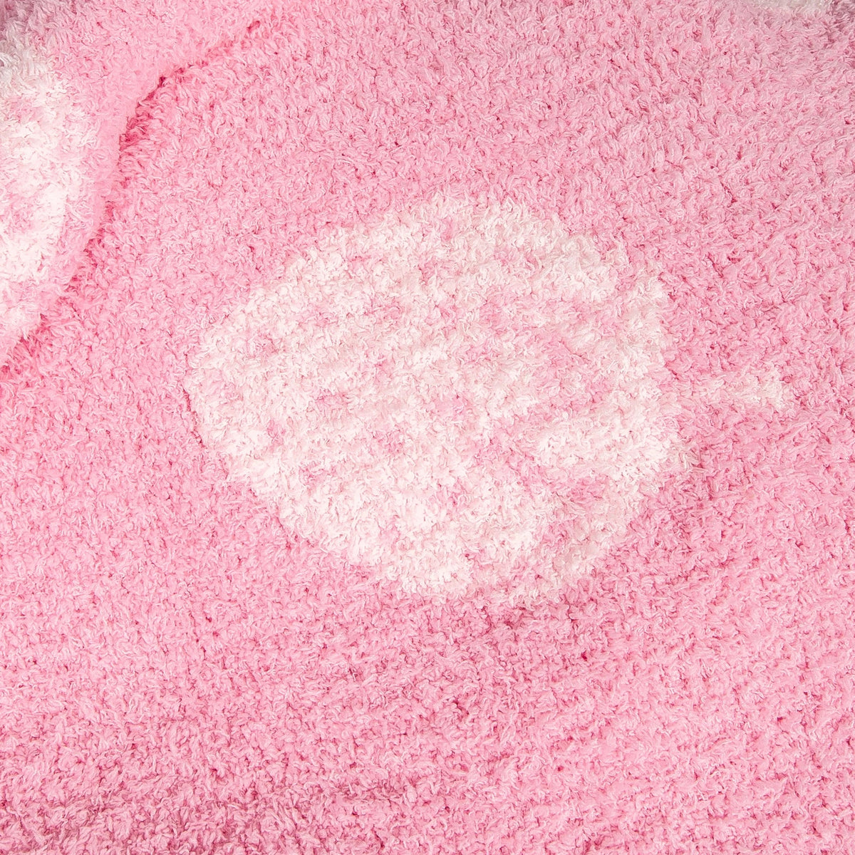Doudou imprimé fraises barbe à papa