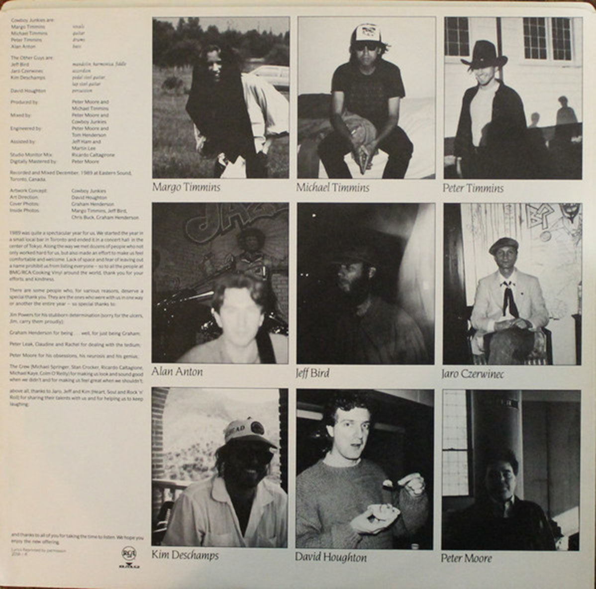 Cowboy Junkies – Les chevaux prudents