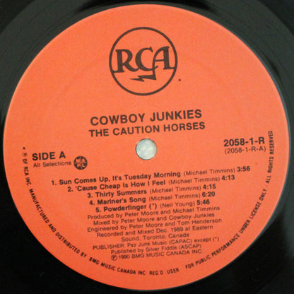 Cowboy Junkies – Les chevaux prudents