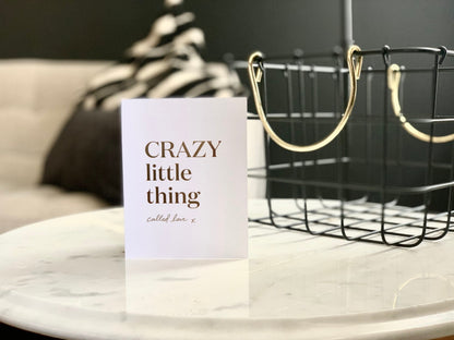Crazy Little Thing Called Love