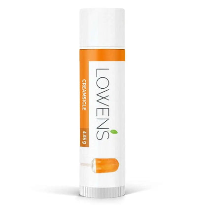 Baume à lèvres saveur orange-crème