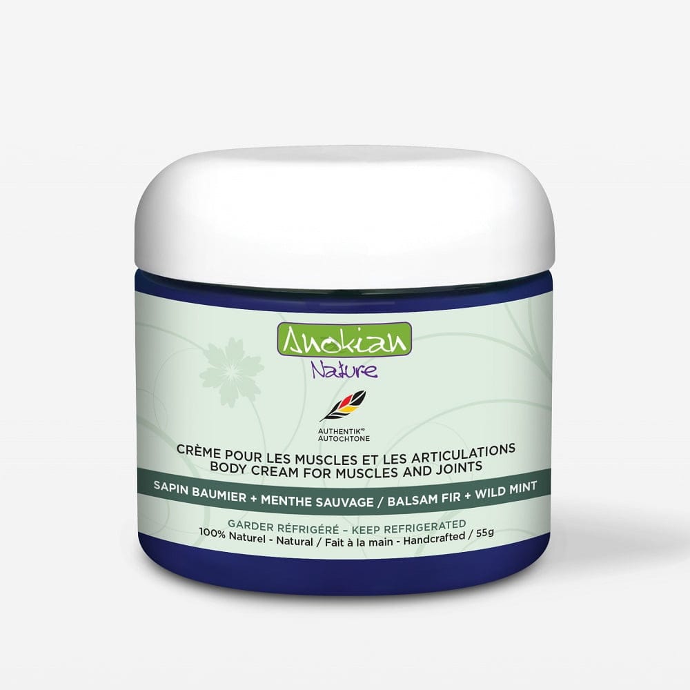 Crème naturelle pour les tensions musculaires | Sapin baumier & menthe sauvage