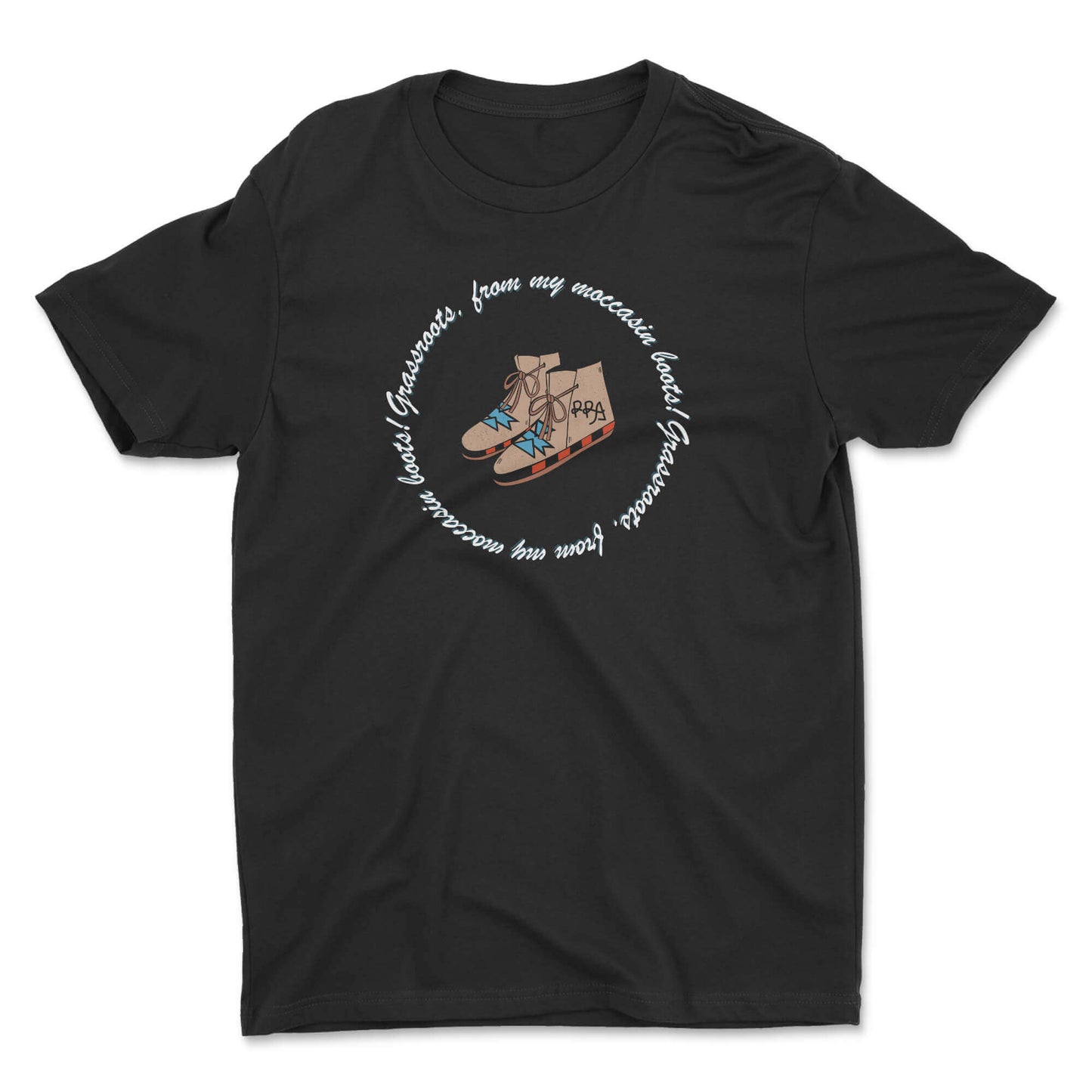 Grassroots From My Moccasin Boots Tee