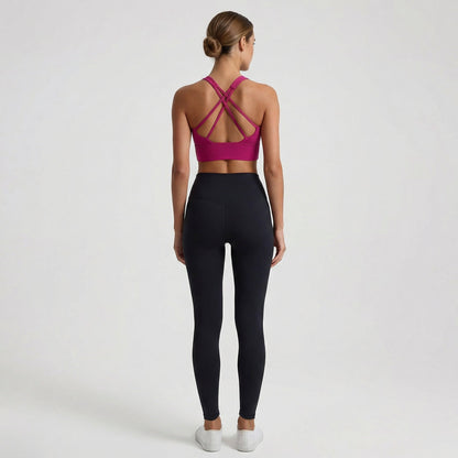 Criss Cross Sports Bra