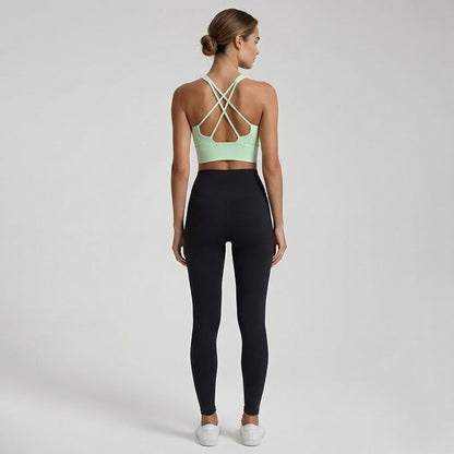 Criss Cross Sports Bra