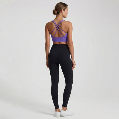 Criss Cross Sports Bra
