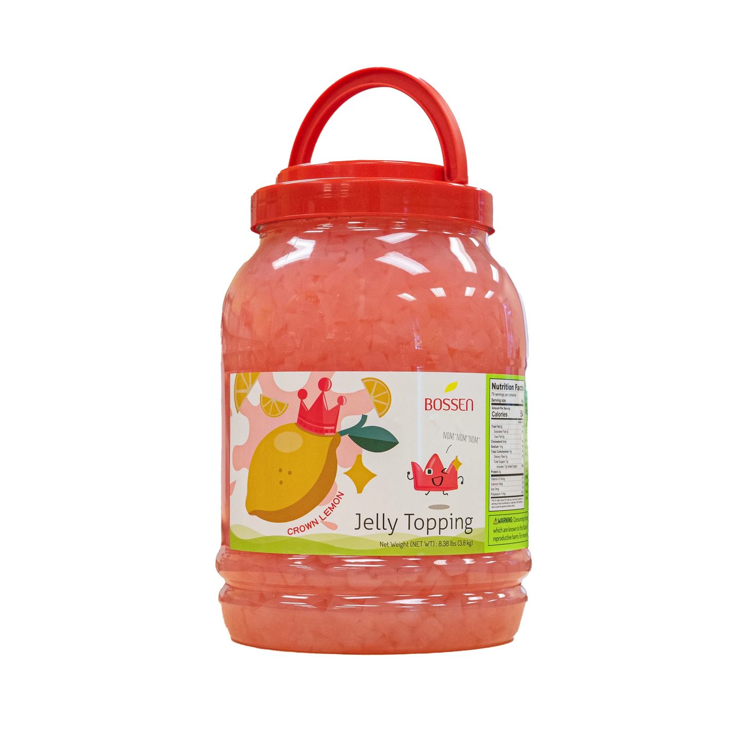 Gelée Citron Coco de Marque Crown | Polyvalent | Garniture pour Thé aux Perles | Garniture pour Crème Glacée | Service Alimentaire Canada | Livraison Gratuite au Canada pour les Commandes de Plus de 199 CAD