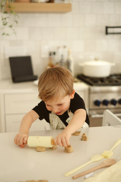 Mini chef set 7-en-1 : kit de cuisine pour enfants de 2 à 10 ans