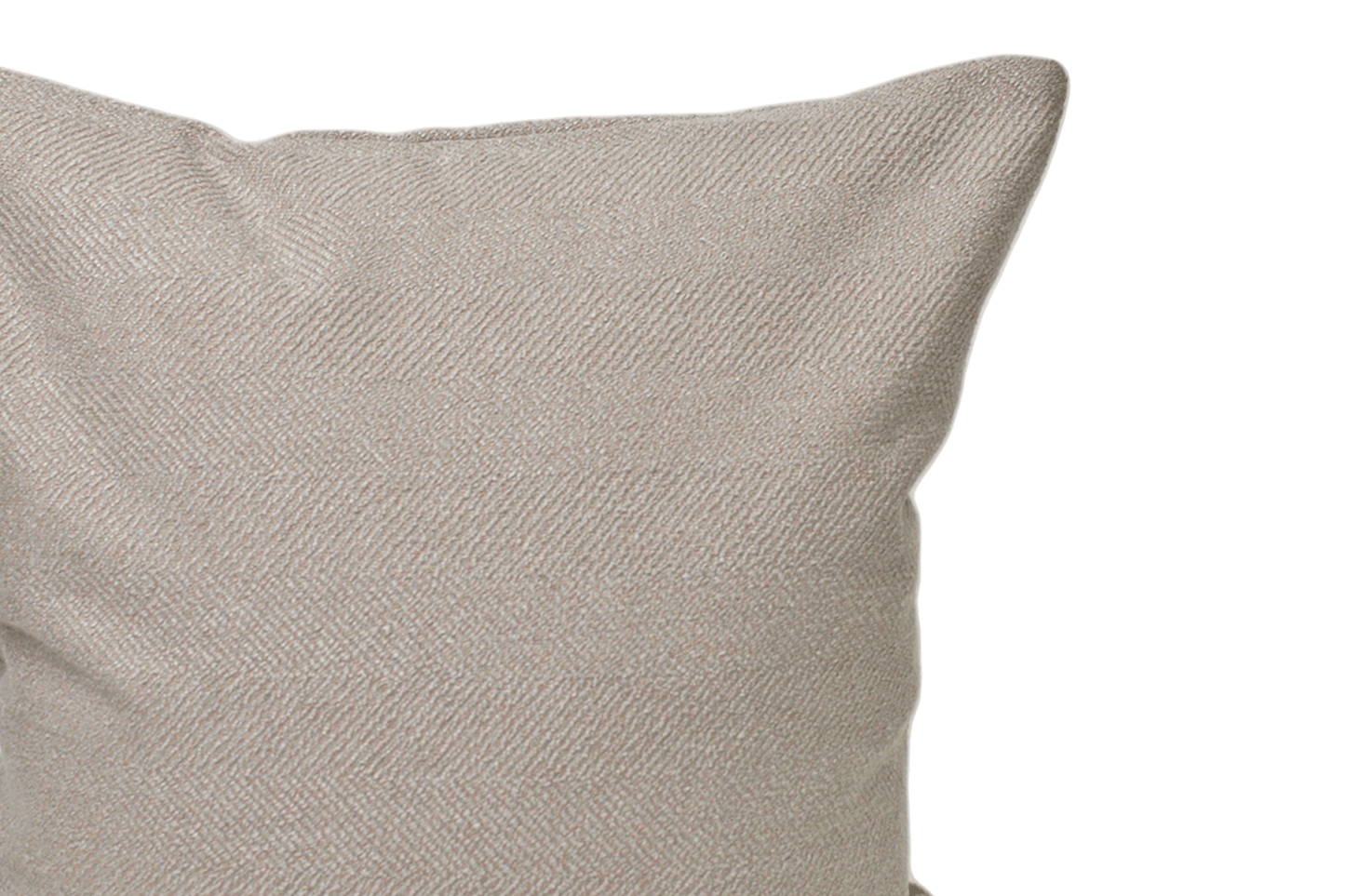 Housse de coussin Chevron Argenté