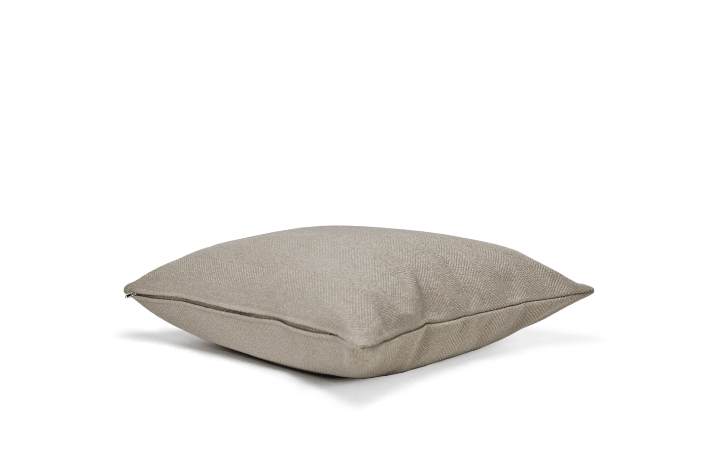 Housse de coussin Chevron Argenté