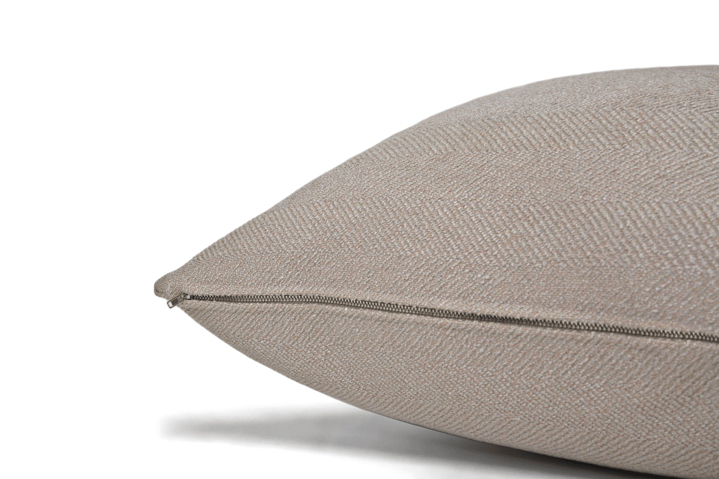 Housse de coussin Chevron Argenté