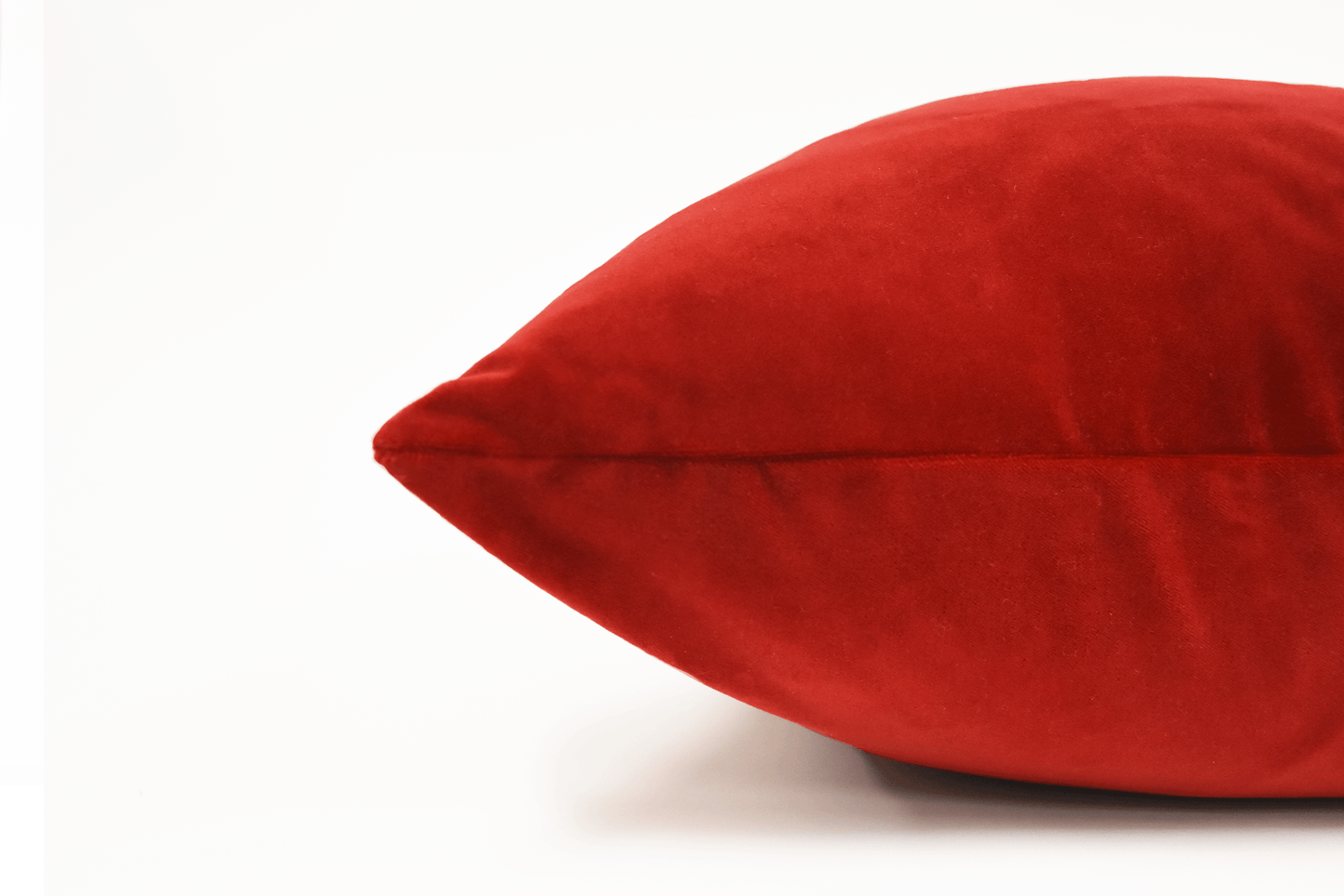 Housse de Coussin Velours Escarlata