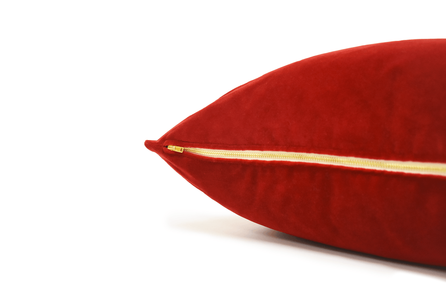 Housse de Coussin Velours Escarlata